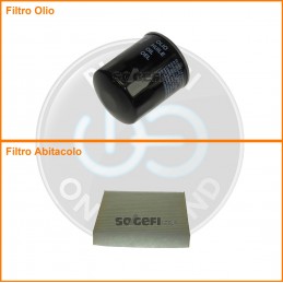 KT04888 Coppia filtri olio...