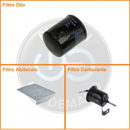 KT04896 Kit filtri olio...