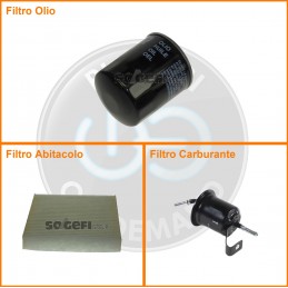 KT04897 Kit filtri olio...