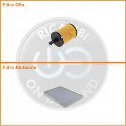 KT04955 Coppia filtri olio...