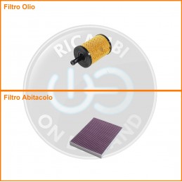 KT04956 Coppia filtri olio...