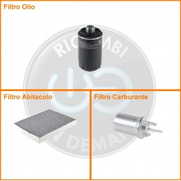 KT04957 Kit filtri olio...