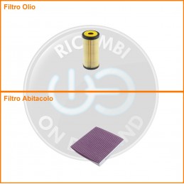KT05041 Coppia filtri olio...