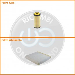 KT05043 Coppia filtri olio...
