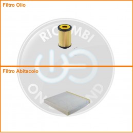 KT05059 Coppia filtri olio...
