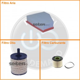 KT05104 Kit filtri aria...