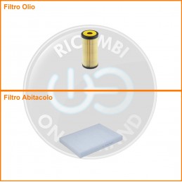 KT05112 Coppia filtri olio...