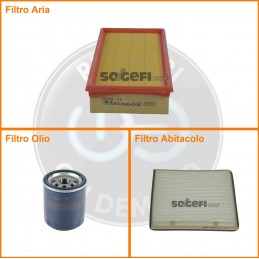 KT05684 Kit filtri aria...