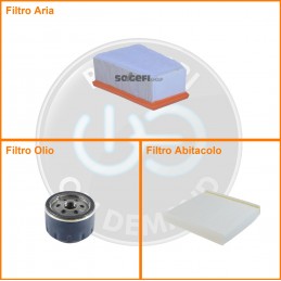KT05749 Kit filtri aria...