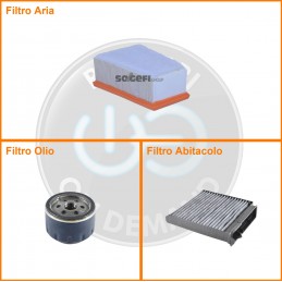KT05750 Kit filtri aria...