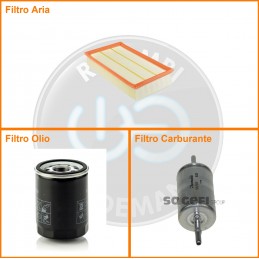 KT06458 Kit filtri aria...