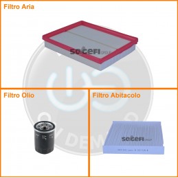 KT06520 Kit filtri aria...
