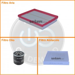KT06522 Kit filtri aria...