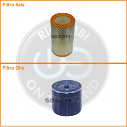 KT06607 Coppia filtri aria...