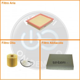 KT06669 Kit filtri aria...