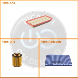 KT06783 Kit filtri aria...