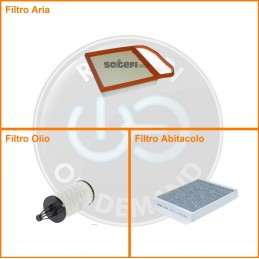 KT06789 Kit filtri aria...