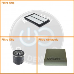 KT07107 Kit filtri aria...