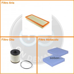 KT07390 Kit filtri aria...