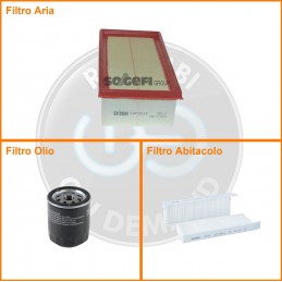 KT07396 Kit filtri aria...