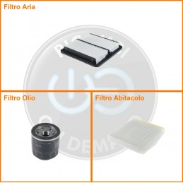 KT08202 Kit filtri aria...