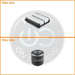 KT08222 Coppia filtri aria...