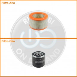 KT08231 Coppia filtri aria...