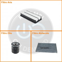 KT08329 Kit filtri aria...