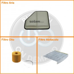 KT08339 Kit filtri aria...