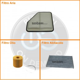 KT08340 Kit filtri aria...