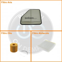 KT08341 Kit filtri aria...