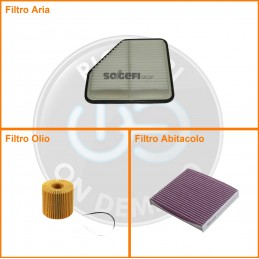 KT08343 Kit filtri aria...