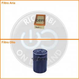 KT08397 Coppia filtri aria...