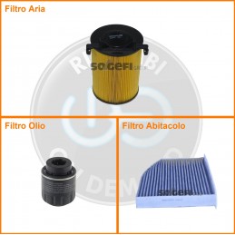 KT08603 Kit filtri aria...
