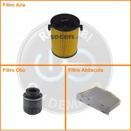 KT08604 Kit filtri aria...