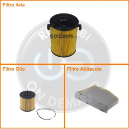 KT08607 Kit filtri aria...