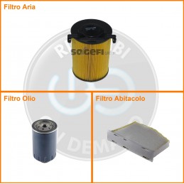 KT08613 Kit filtri aria...