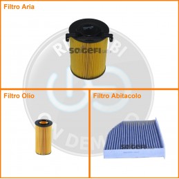 KT08621 Kit filtri aria...