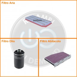 KT08635 Kit filtri aria...