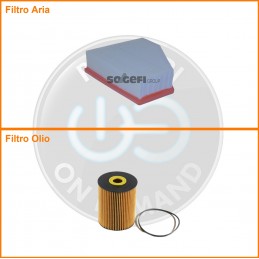 KT08645 Coppia filtri aria...