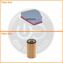 KT08646 Coppia filtri aria...
