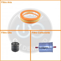 KT08651 Kit filtri aria...