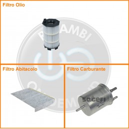 KT09031 Kit filtri olio...