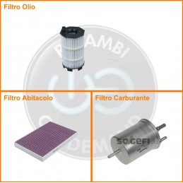 KT09033 Kit filtri olio...