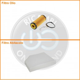 KT09062 Coppia filtri olio...