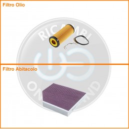 KT09063 Coppia filtri olio...