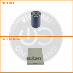 KT09098 Coppia filtri olio...