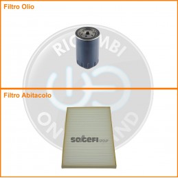 KT09099 Coppia filtri olio...