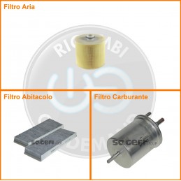 KT09147 Kit filtri aria...