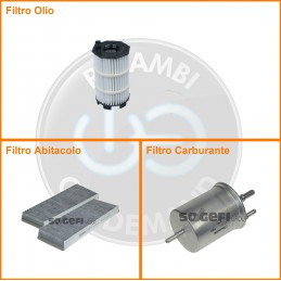 KT09149 Kit filtri olio...